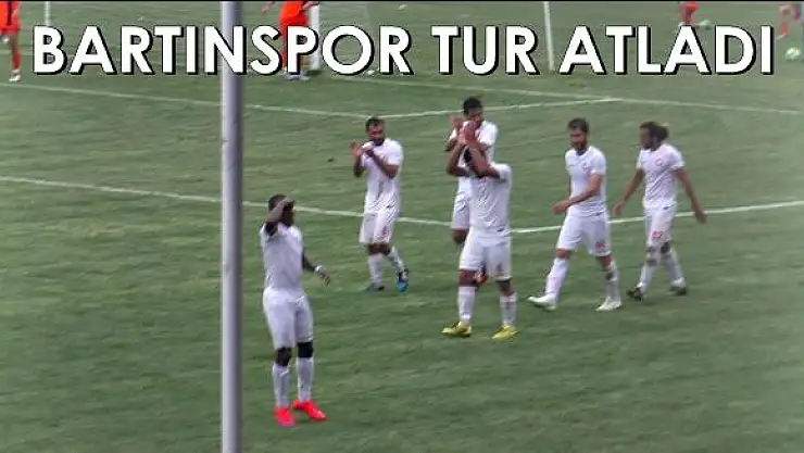 Bartınspor, Ziraat Türkiye Kupasında tur atladı