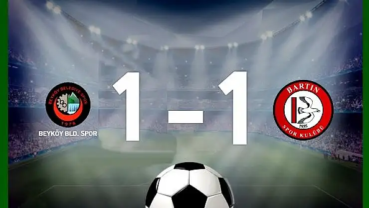 Bartınspor bir puanla dönüyor