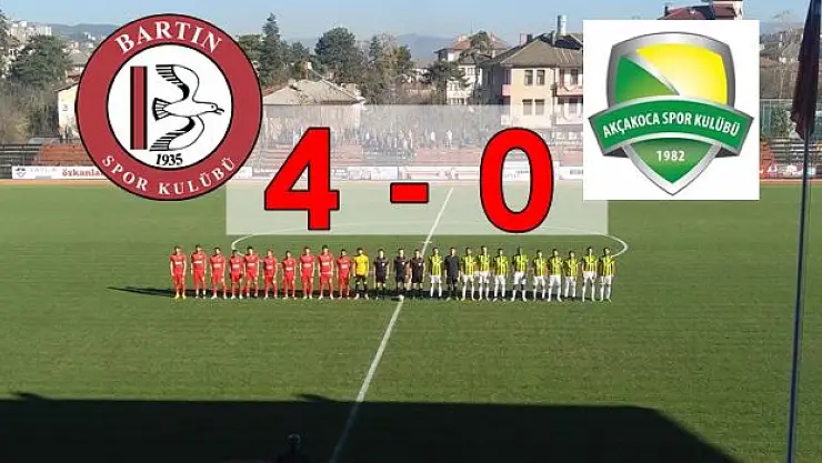 Bartınspor'dan dört dörtlük galibiyet