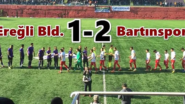 Bartınspor Ereğli'de kendine geldi