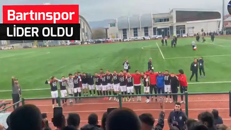 Bartınspor liderliğe yükseldi