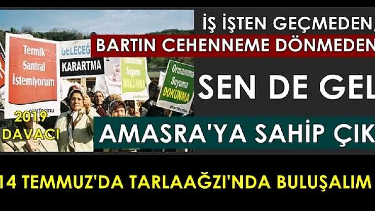 Başka Bartın, Başka Amasra yok
