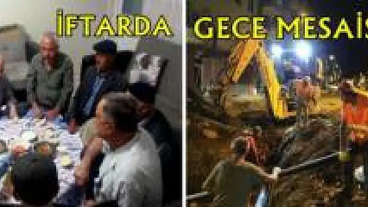 Başkan Karaman, iftarını halk sofrasında açıyor