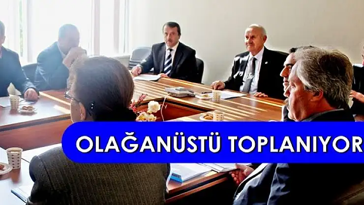 Başkan Karaman, Meclisi Olağanüstü Topluyor