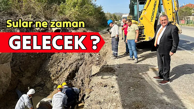 Başkan suların verileceği saati açıkladı