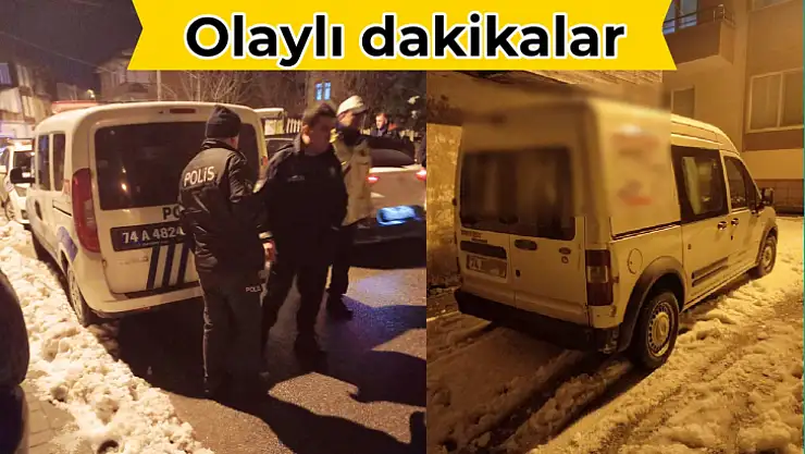 Bekçilere çarpan sürücü alkollü çıktı