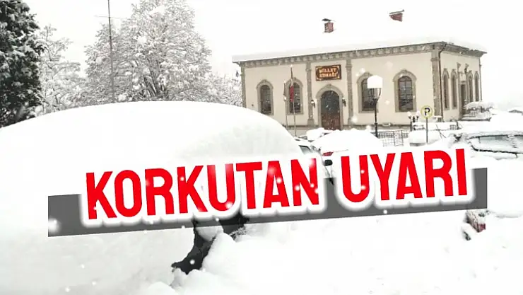 Beklenen soğuk ve karlı hava geliyor