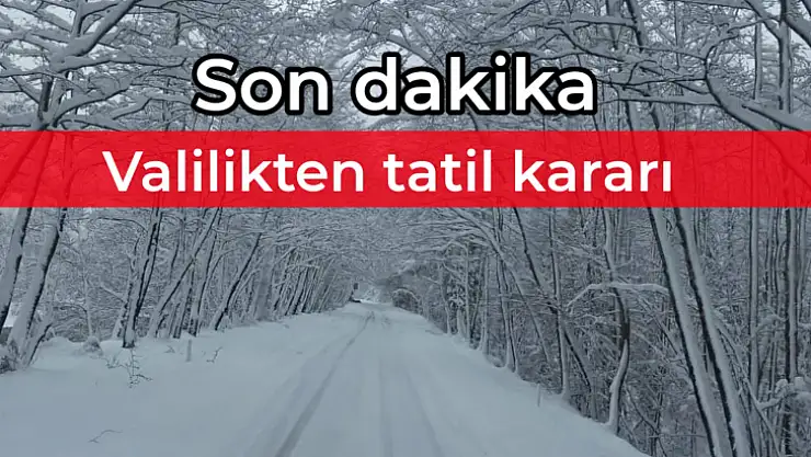 Beklenen tatil kararı geldi