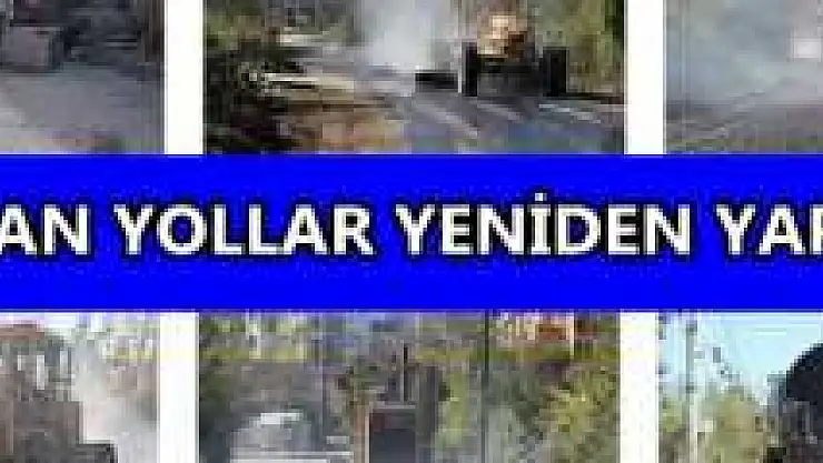 Belediye Bozulan Yolları Yeniliyor
