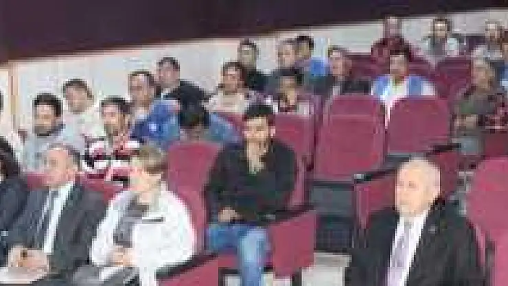 Belediye Personeline İş Güvenliği Semineri Verildi