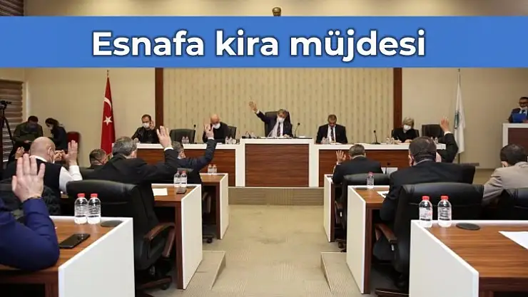 Belediyeden kiracısı olan esnafa destek