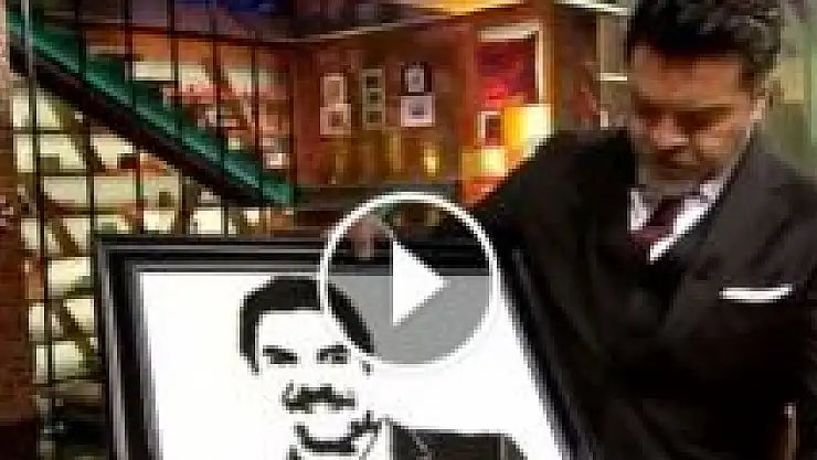 Beyaz Show'a damga vuran tablo