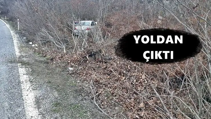 Bir anlık dikkatsizlik sonucunda kaza