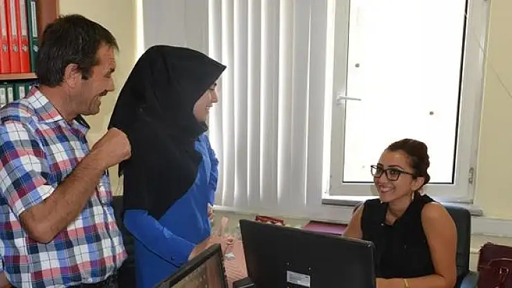 BÜ'de kayıt heyecanı!