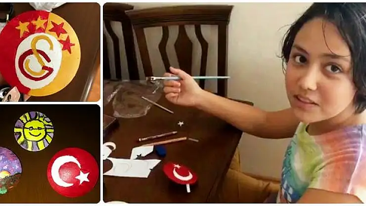 Buat Kapaklarını Tuvale Dönüştürdü