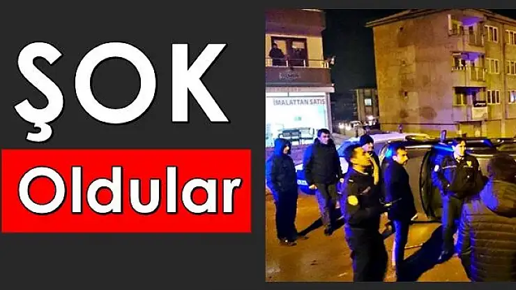 Buz tutan yolda araç devrildi