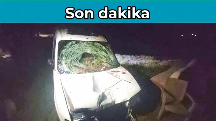 Çakraz yolunda ölümlü kaza