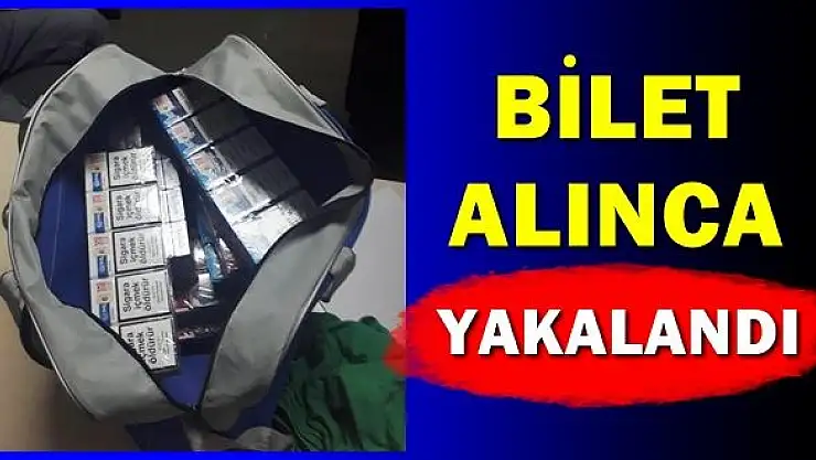 Çaldığı paketlerle kaçarken yakalandı