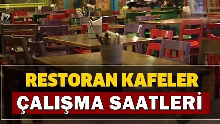 Çalışma saatleri içim yeni karar