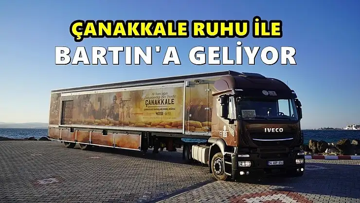 Çanakkale Savaşları Mobil Müzesi Bartın'a geliyor