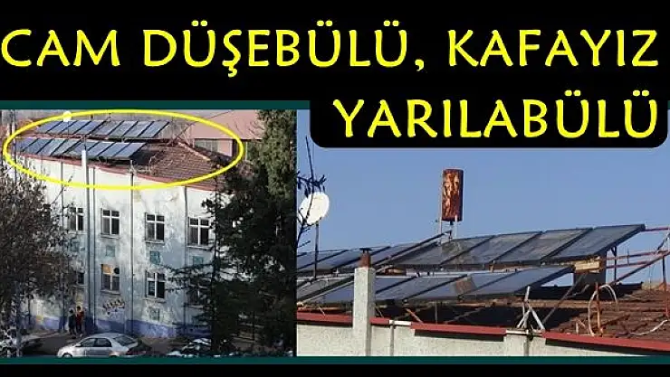 Çatıdaki büyük tehlike!