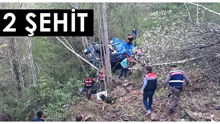 Cezaevi Aracı Uçuruma Yuvarlandı, 2 Asker Şehit