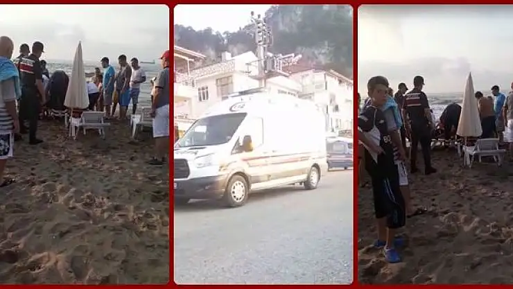 Dalgalı denizde boğulma tehlikesi