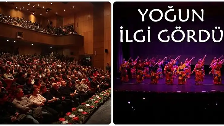 Dans şölenini izleyenler büyülendi