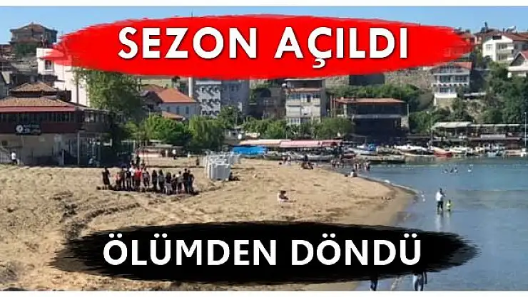 Deniz sezonu boğulma tehlikesi ile açıldı