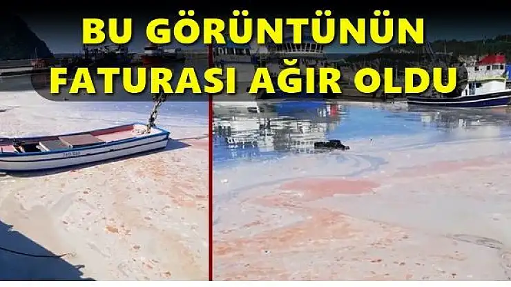 Denizi kirletenlere ağır ceza