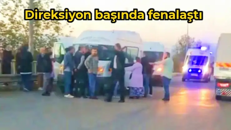 Direksiyon başında fenalaştı