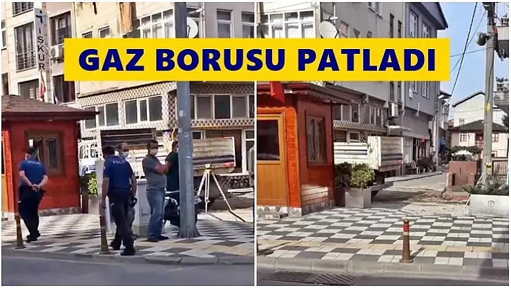 Doğalgaz Borusu Patladı