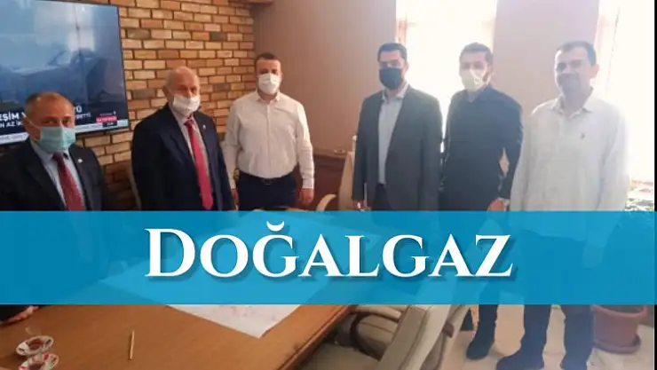 Doğalgaz projesi için toplantı