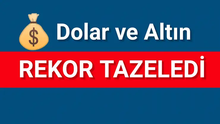 Dolar ve altında yeni rekor