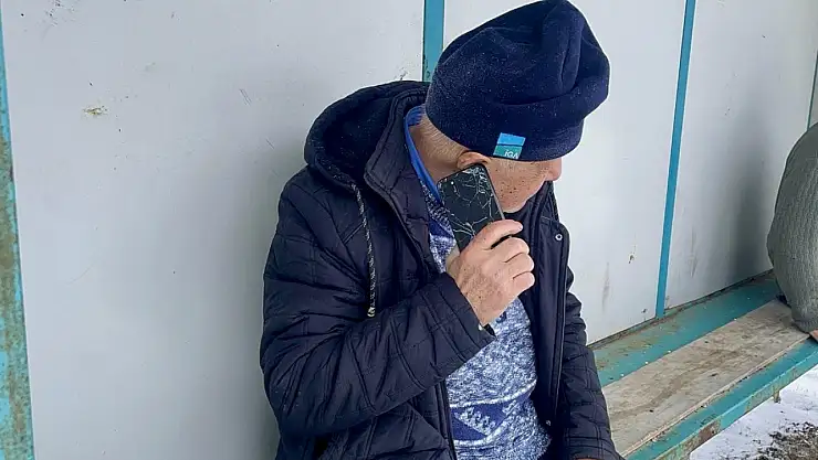 Dolmuş durağında ambulans bekledi
