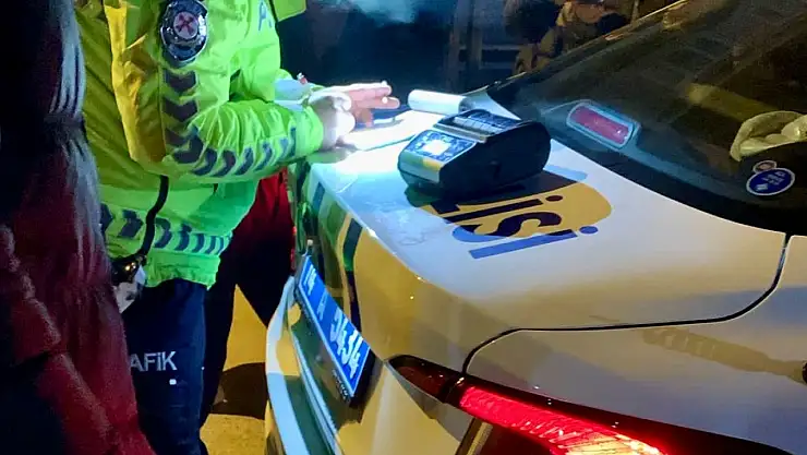 Ehliyetsiz Sürücü polise Yakalandı!