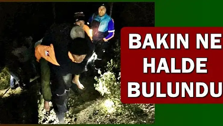 Ekipler yaşlı adam için seferber oldu