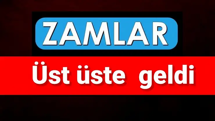 Elektrikten sonra doğalgaz da zamlandı