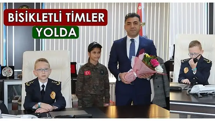 Emniyet Müdürü minik Yiğit'ten ilk talimat