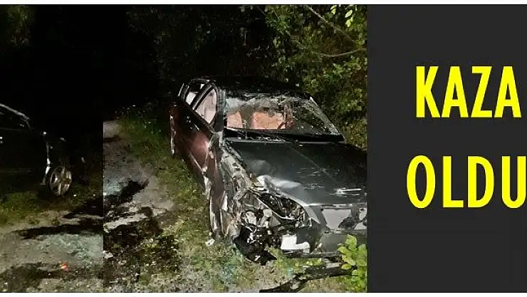 Eski Amasra yolunda kaza