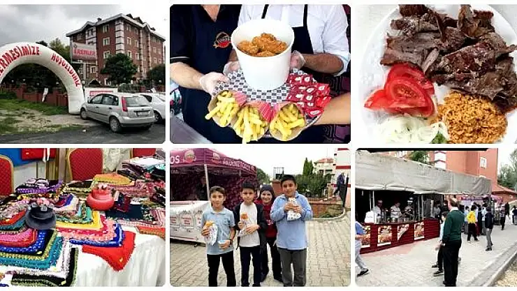 Eşsiz lezzetler bu kermeste