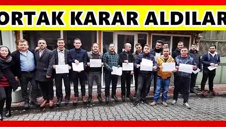 Faaliyetlerine ara verdiler