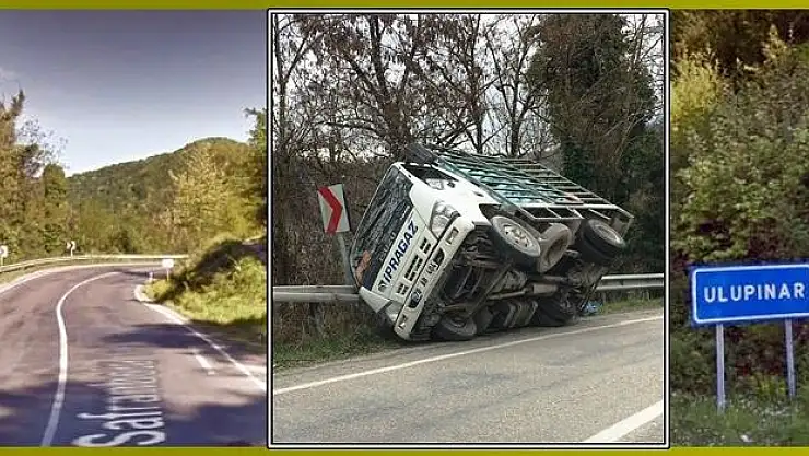 Film sahnesi gibi kaza!