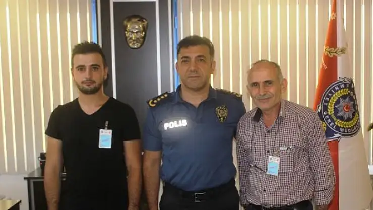 Gazeteci Kurt'tan Emniyet Müdürü Vural'a Ziyaret