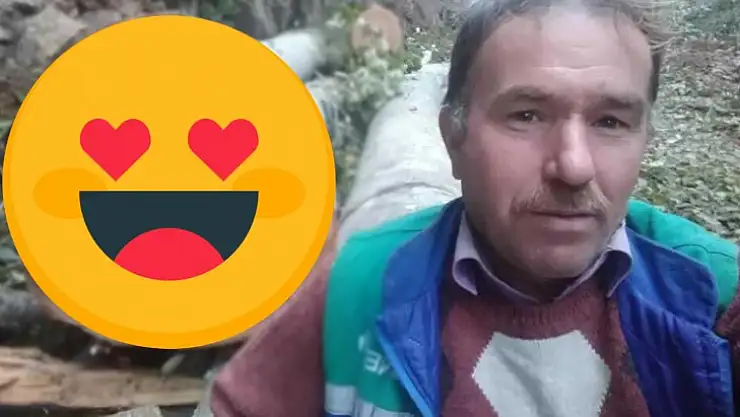 Görünce büyük şaşkınlık yaşadı