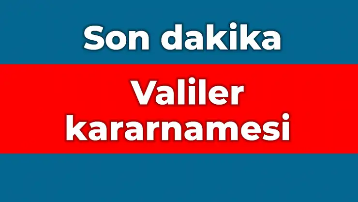 Bartın Valisi değişti
