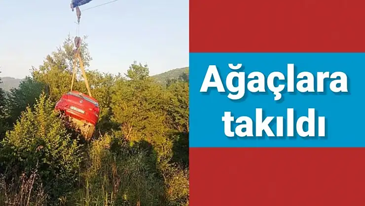 Gözüne güneş geldi, kaza yaptı