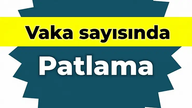 Haftalık vaka haritasında durum vahim