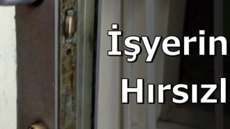 Hırsızlar işyerinden Sigara Ve İçki Çaldı