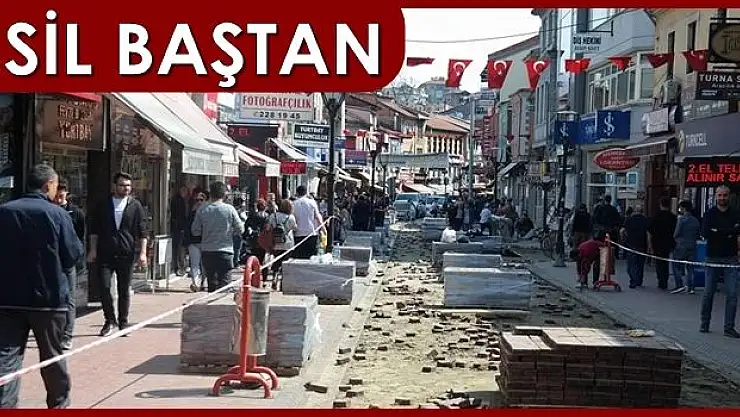Hükümet Caddesi yenileniyor